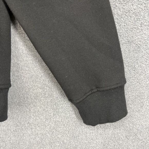 True Religion Full Zip Hoodie Mens Medium Black Gold Big logo Sweatshirt - Picture 5 of 16